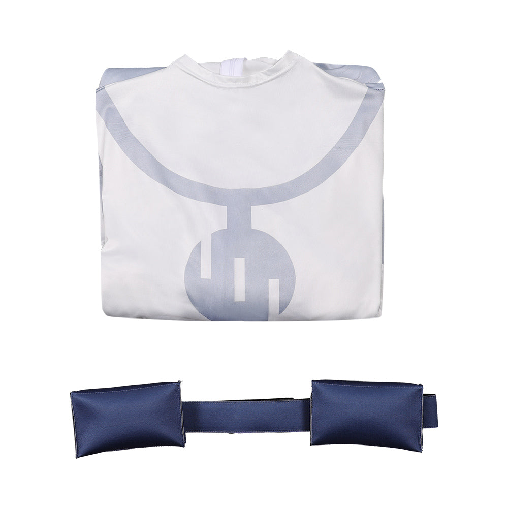 Cosplay Costume Conquest Viltrumite Invincible 4(2026) TV Cosplay Combinaison Grise+Ceinture Bleue Homme