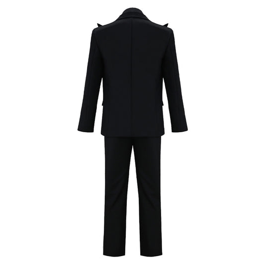 Cosplay Costume Crowley Good Omens 3(2026) Film Cosplay Tenue Noire Homme