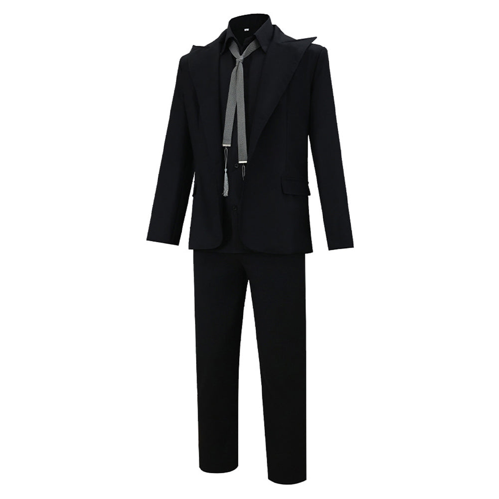 Cosplay Costume Crowley Good Omens 3(2026) Film Cosplay Tenue Noire Homme