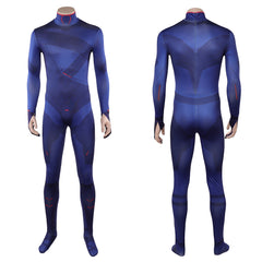 Cosplay Costume D Cyberpunk: Edgerunners 2(2026) TV Cosplay Combinaison Bleue Homme