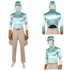 Cosplay Costume Diego Brando JJBA 7(2026) Anime Cosplay Tenue Verte et Marron Homme