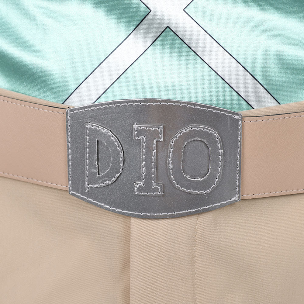 Cosplay Costume Diego Brando JJBA 7(2026) Anime Cosplay Tenue Verte et Marron Homme