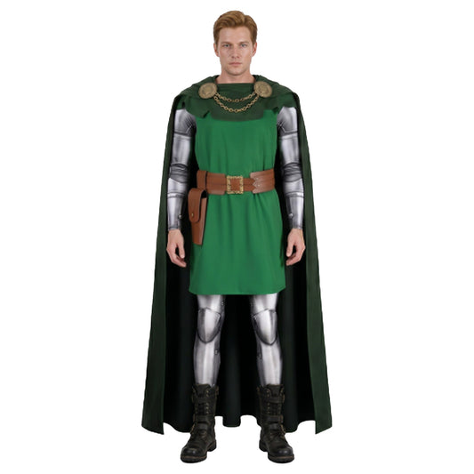 Cosplay Costume Doctor Doom Avengers: Doomsday(2026) Film Cosplay Tenue Verte Homme