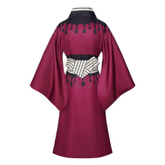 Cosplay Costume Douma Les Rôdeurs de la Nuit Anime Cosplay Kimono Rouge Homme