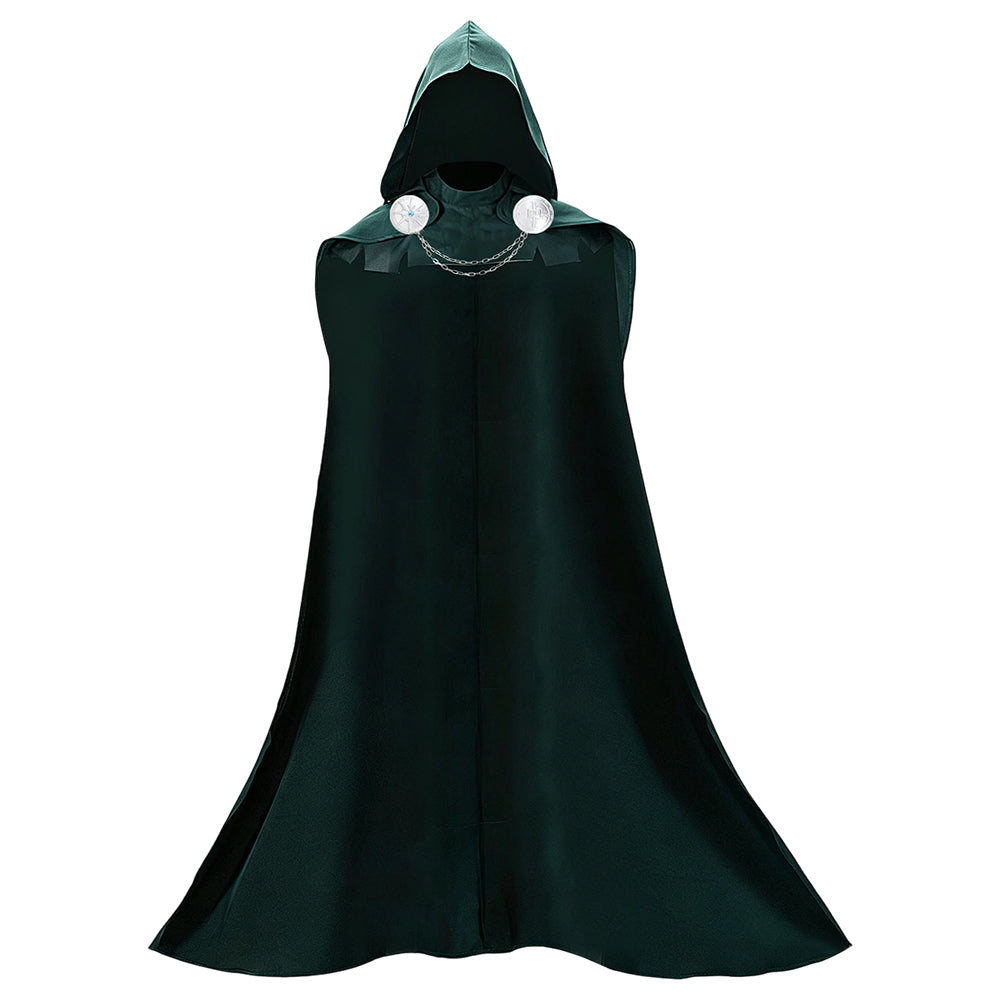 Cosplay Costume Dr.Doom Avengers 5(2026) Film Cosplay Cape Verte Homme