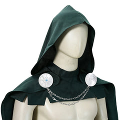 Cosplay Costume Dr.Doom Avengers 5(2026) Film Cosplay Cape Verte Homme