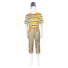 Cosplay Costume El Chavo Le Garçon du Huitième TV Cosplay Tenue Jaune Homme