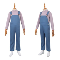 Cosplay Costume Eleven Stranger Things: Tales from '85(2026) TV Cosplay Tenue Bleue et Violette Enfant