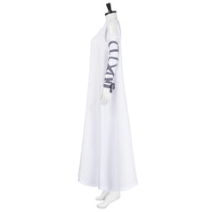 Cosplay Costume Elizabeth Frankenstein Fillm Cosplay Robe Blanche Femme