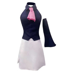 Cosplay Costume Elizabeth Liones The Seven Deadly Sins: Origin(2026) Jeu Cosplay Tenue Blanche et Bleue Femme