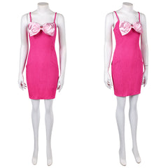 Cosplay Costume Elle Woods La Revanche d'Une Blonde Film Cosplay Robe Rose Femme