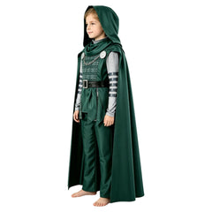 Cosplay Costume Enfant Dr.Doom Avengers 5(2026) Film Cosplay Tenue Verte Ver.2