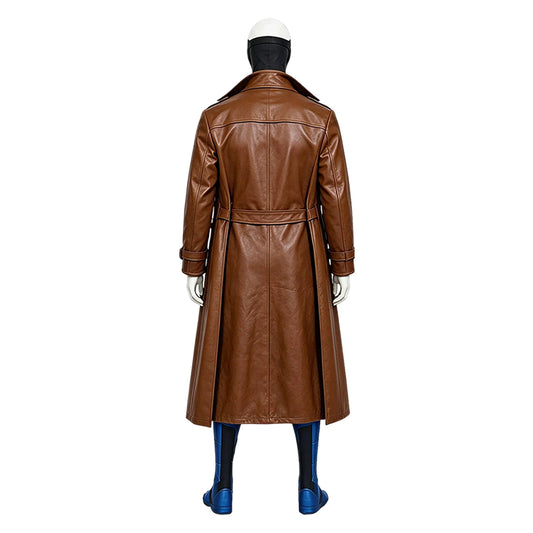 Cosplay Costume Enfant Gambit X-Men '97 Saison 2(2026) TV Cosplay Combinaison Bleue et Rouge
