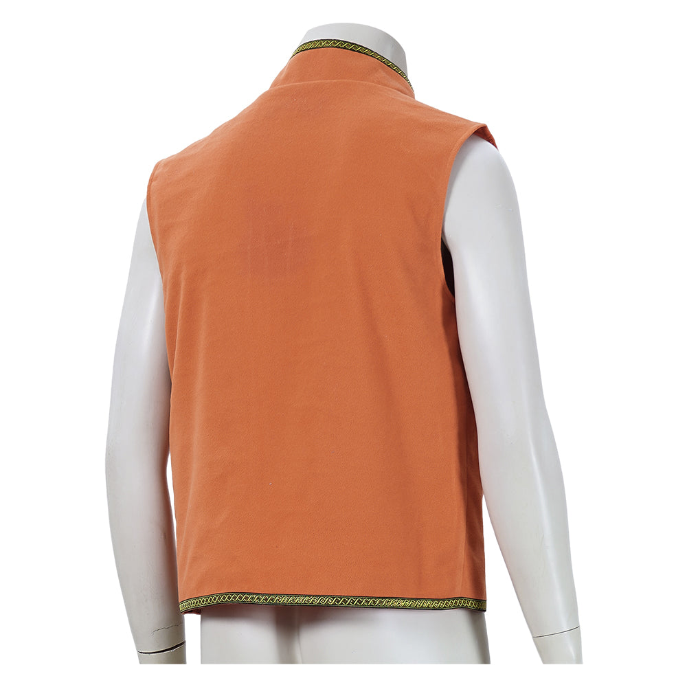 Cosplay Costume Enfant Luis Madrigal Descendants: Wicked Wonderland(2026) Film Cosplay Gilet Orange