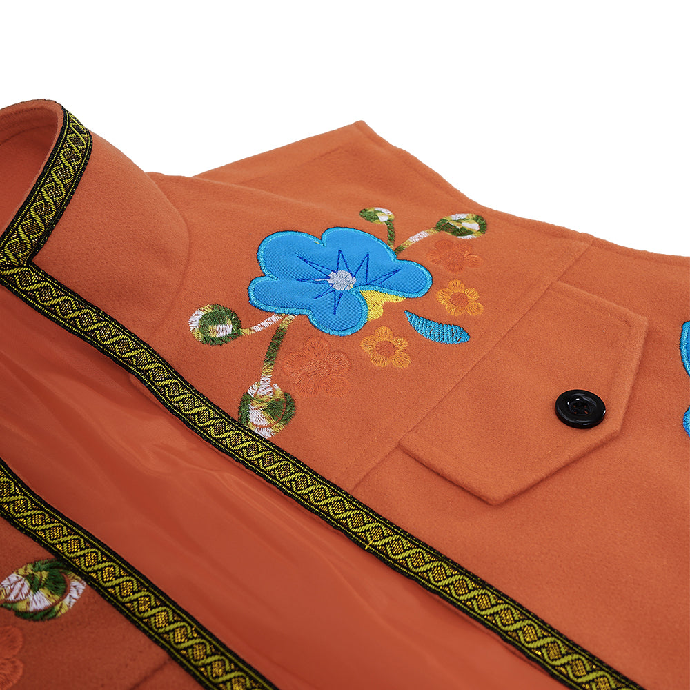 Cosplay Costume Enfant Luis Madrigal Descendants: Wicked Wonderland(2026) Film Cosplay Gilet Orange