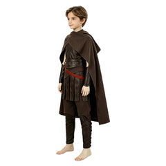 Cosplay Costume Enfant Odysseus The Odyssey(2026) Film Cosplay Tenue Brune