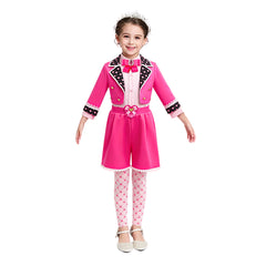 Cosplay Costume Enfant Pink Descendants: Wicked Wonderland(2026) Film Cosplay Tenue Rose