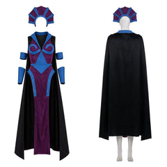 Cosplay Costume Enfant Skeleton King Les Maîtres de l'Univers(2026) Film Cosplay Robe Violette