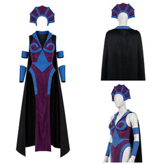Cosplay Costume Enfant Skeleton King Les Maîtres de l'Univers(2026) Film Cosplay Robe Violette