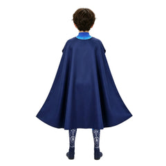 Cosplay Costume Enfant Skeletor Les Maîtres de l'Univers(2026) Film Cosplay Combinaison Bleue
