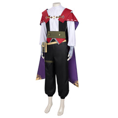 Cosplay Costume Enzo Roco Kingdom(2026) Jeu Cosplay Tenue Rouge Homme Ver.2