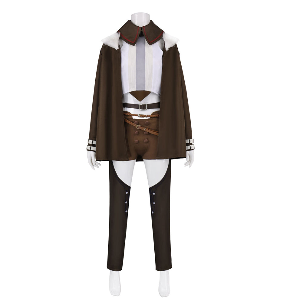 Cosplay Costume Eris Greyrat Mushoku Tensei: Jobless Reincarnation Saison 3(2026) Anime Cosplay Tenue Marron Femme