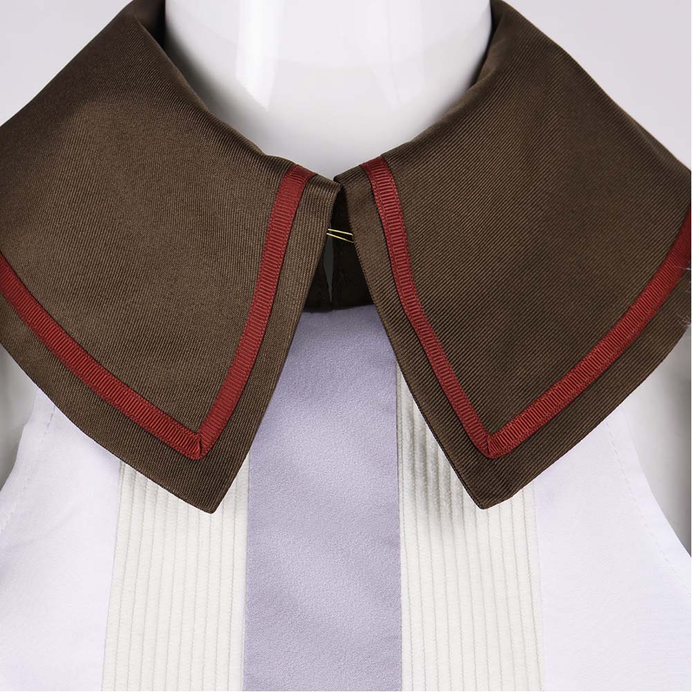 Cosplay Costume Eris Greyrat Mushoku Tensei: Jobless Reincarnation Saison 3(2026) Anime Cosplay Tenue Marron Femme