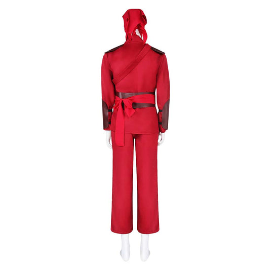 Cosplay Costume Film Tenue de Ninja Rouge Homme