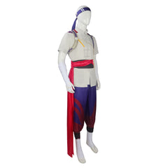 Cosplay Costume Fire God Liu Kang Mortal Kombat 2(2026) Film Cosplay Tenue Grise Homme