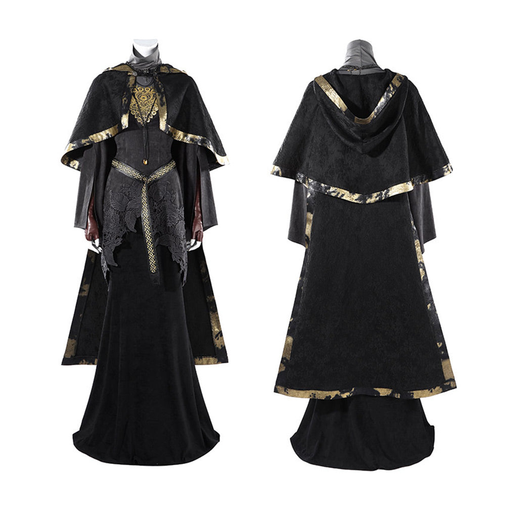 Cosplay Costume Fire Keeper Dark Souls Jeu Cosplay Tenue Noire Femme