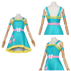 Cosplay Costume Fluttershy My Little Pony: A New Generation Film Cosplay Robe Bleue Femme