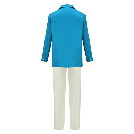 Cosplay Costume Foghorn Leghorn Coyote vs. Acme(2026) Film Cosplay Tenue Bleue Homme