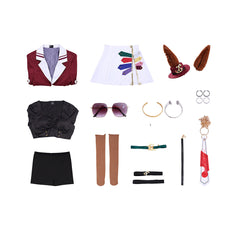 Cosplay Costume Forever Young Pretty Derby Anime Cosplay Tenue Rouge Femme
