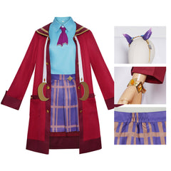 Cosplay Costume Freya Roco Kingdom(2026) Jeu Cosplay Tenue Rouge Femme