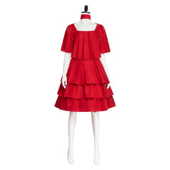 Cosplay Costume Frieren Frieren: Beyond Journey's End(2026) Anime Cosplay Robe Rouge Femme