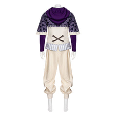 Cosplay Costume Fu Orostor Gachiakuta Anime Cosplay Tenue Violette Homme