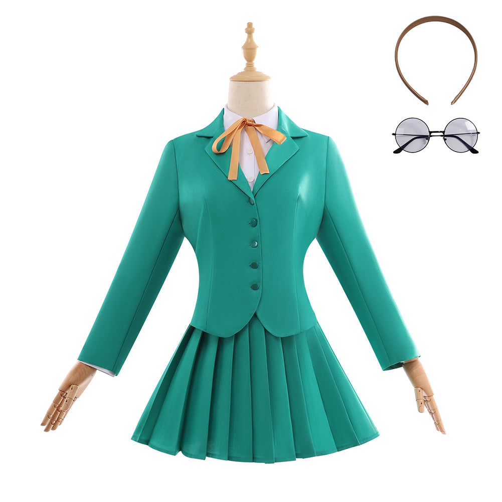 Cosplay Costume Fuu Hououji Magic Knight Rayearth Anime Cosplay Uniforme Verte Femme