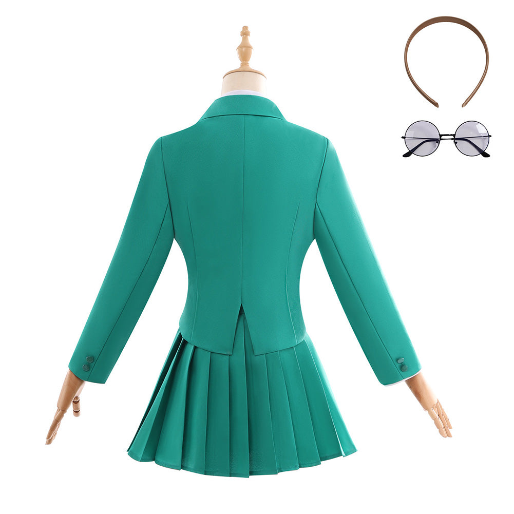 Cosplay Costume Fuu Hououji Magic Knight Rayearth Anime Cosplay Uniforme Verte Femme