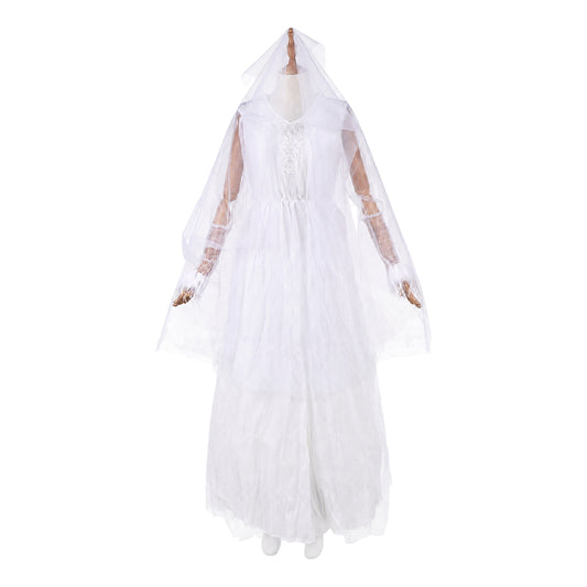 Cosplay Costume Ghost of Christmas Past Ebenezer(2026) Film Cosplay Robe Blanche Femme