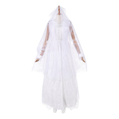 Cosplay Costume Ghost of Christmas Past Ebenezer(2026) Film Cosplay Robe Blanche Femme