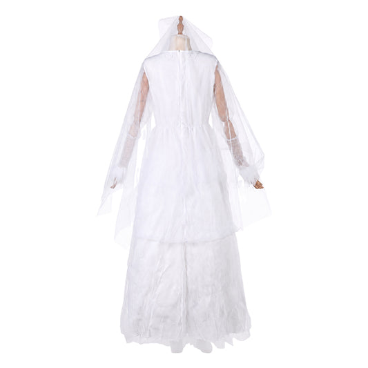 Cosplay Costume Ghost of Christmas Past Ebenezer(2026) Film Cosplay Robe Blanche Femme