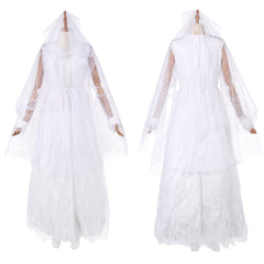 Cosplay Costume Ghost of Christmas Past Ebenezer(2026) Film Cosplay Robe Blanche Femme