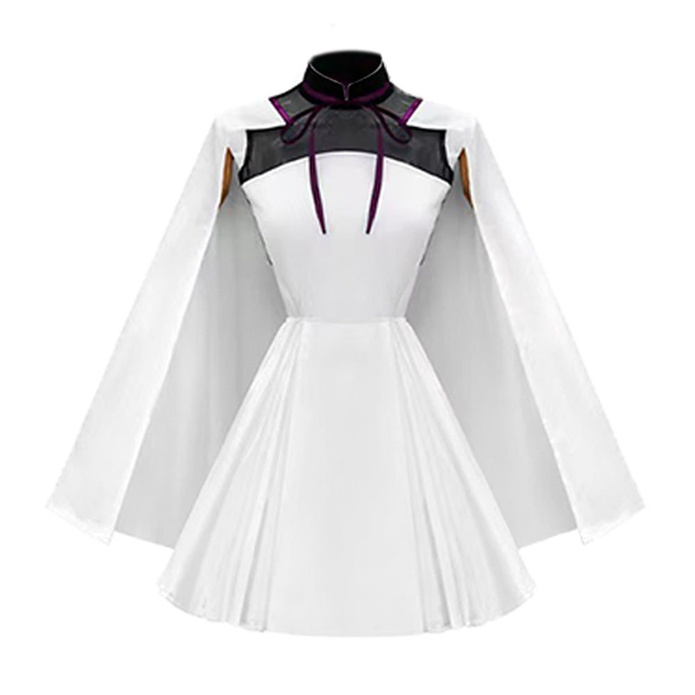 Cosplay Costume Gigi Andalucia Mobile Suit Gundam Hathaway: The Sorcery of Nymph Circe(2026) Anime Cosplay Robe Blanche Femme