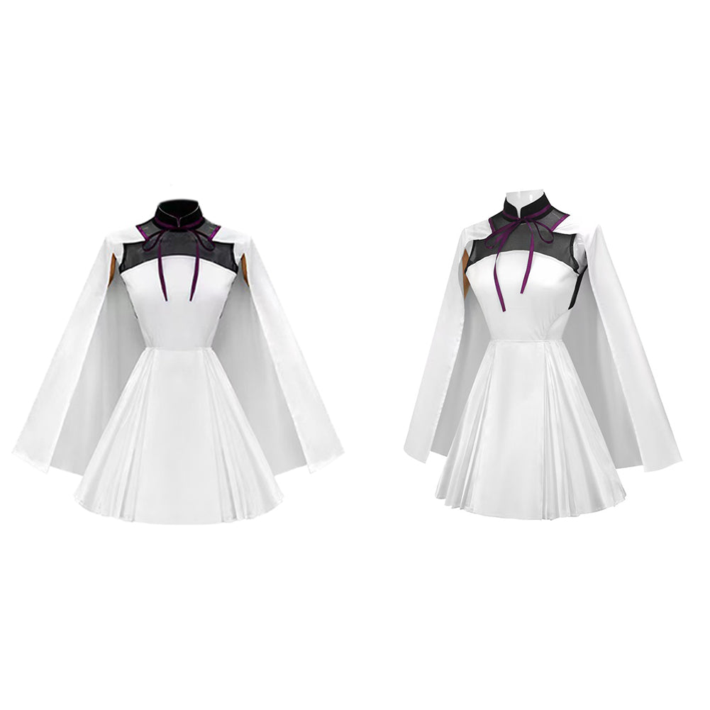 Cosplay Costume Gigi Andalucia Mobile Suit Gundam Hathaway: The Sorcery of Nymph Circe(2026) Anime Cosplay Robe Blanche Femme