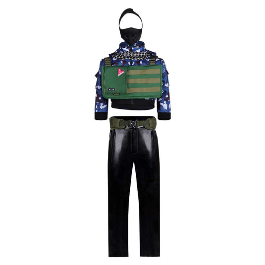 Cosplay Costume Hackclaw Delta Force Jeu Cosplay Tenue Verte Femme