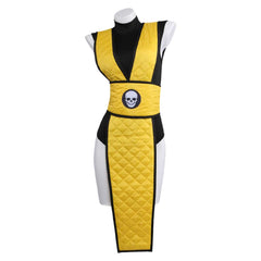  Cosplay Costume Halloween Carnival Party Suit Scorpion Mortal Kombat  