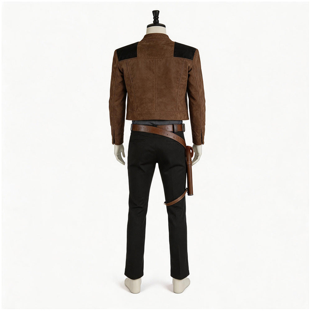 Cosplay Costume Han Solo Maul: Seigneur de l'Ombre(2026) TV Cosplay Tenue Marron Homme