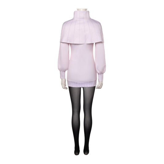 Cosplay Costume Hana Kurusu Anime Cosplay Tenue Blanche et Noire Femme