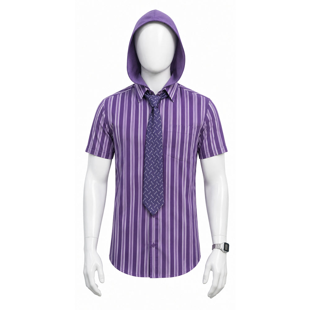 Cosplay Costume He-Man Les Maîtres de l'Univers(2026) Film Cosplay Chemise Violette Homme