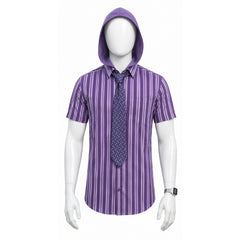 Cosplay Costume He-Man Les Maîtres de l'Univers(2026) Film Cosplay Chemise Violette Homme
